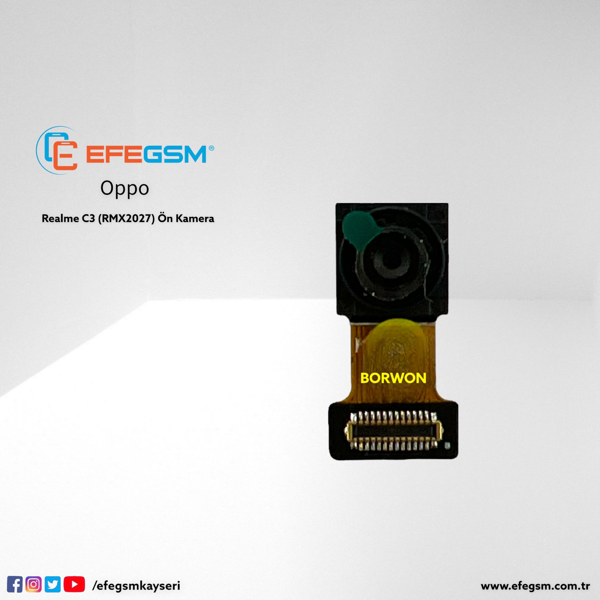 Oppo Realme C3 (RMX2027) Ön Kamera