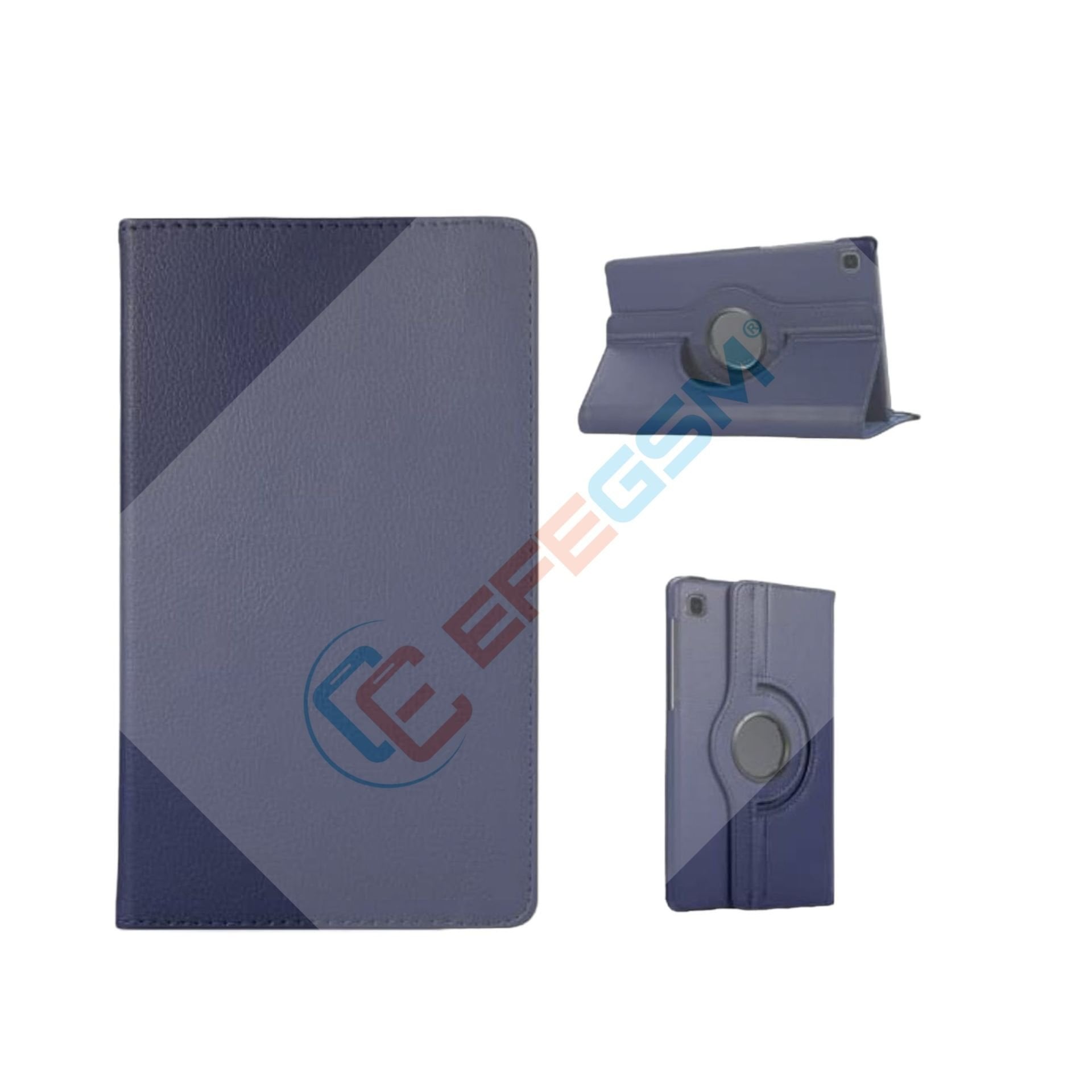 Samsung Galaxy Tab A7 Lite (T220) Standlı Kapaklı Kılıf Lacivert
