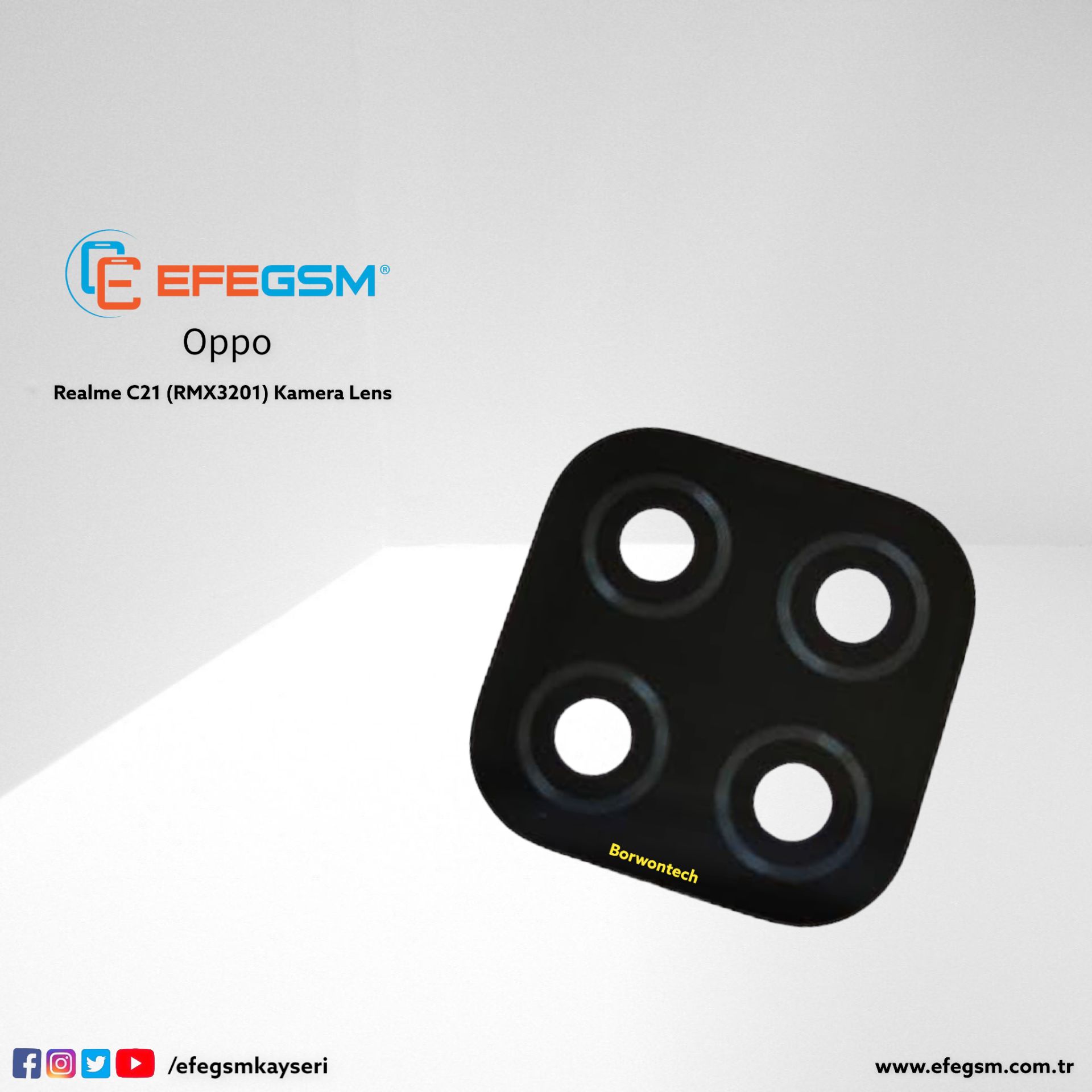 Oppo Realme C21 (RMX3201) Kamera Lens