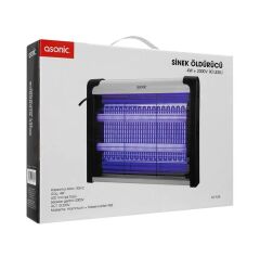 Asonic AS-A28 4W+ 2000V İki Ledli Sinek Öldürücü