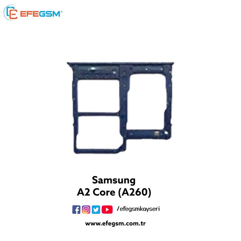 Samsung A2 Core (A260) Sim Holder Gold