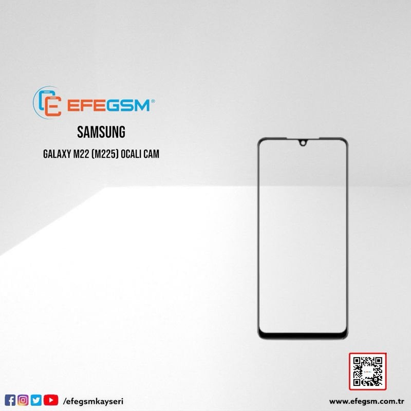 Samsung Galaxy M22 (M225) Ocalı Cam