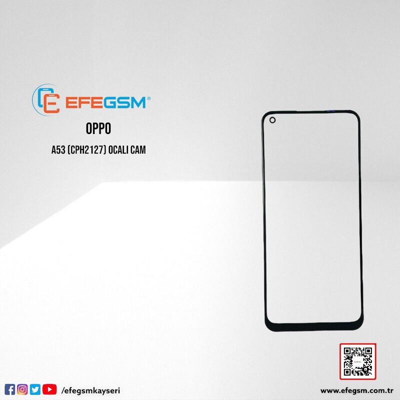 Oppo A53 (CPH2127) Ocalı Cam