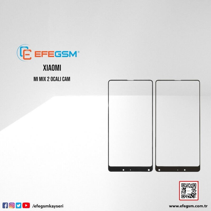Xiaomi Mi Mix 2 Ocalı Cam