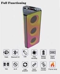 Hoxen L-6601B 6.5 İnc Bluetooth Müzik Çalar