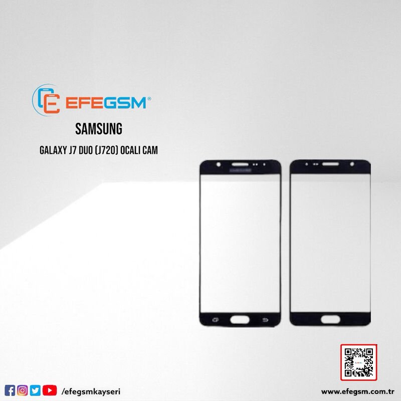 Samsung Galaxy J7 Duo (J720) Ocalı Cam