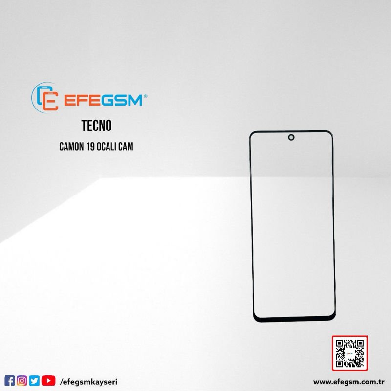 Tecno Camon 19 Ocalı Cam