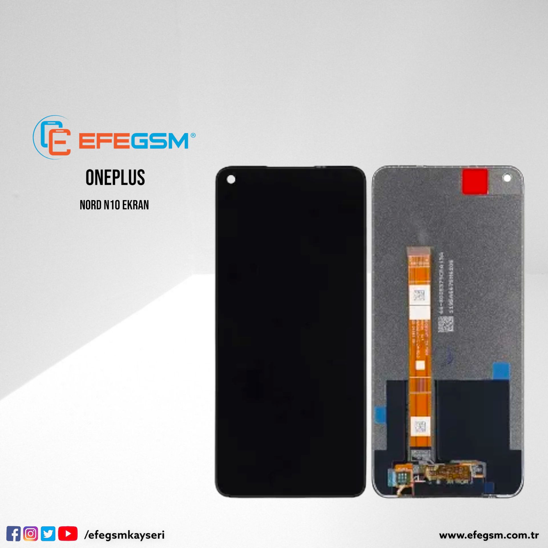 OnePlus Nord N10 Ekran