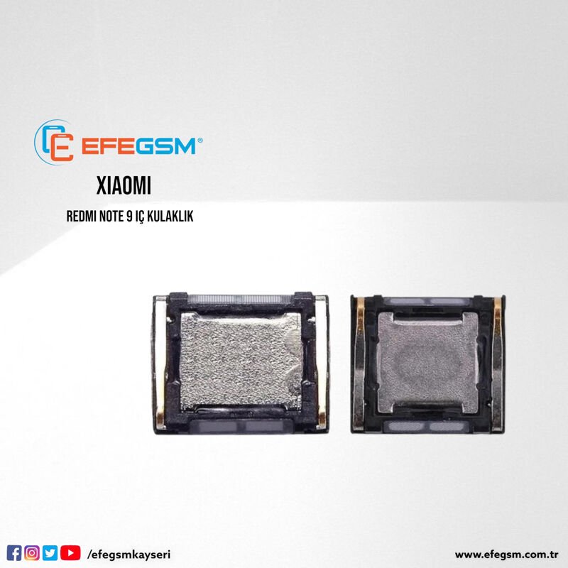 Xiaomi Redmi Note 9 İç Kulaklık