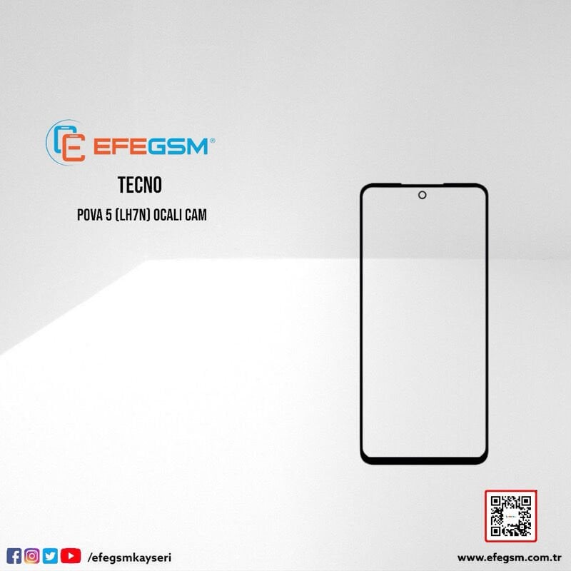 Tecno Pova 5 (LH7n) Ocalı Cam