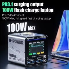 Mechanic 160W G-Power Çoklu Şarj İstasyonu
