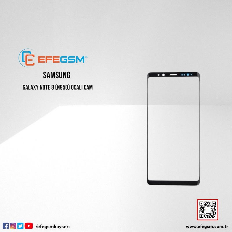 Samsung Galaxy Note 8 (N950) Ocalı Cam