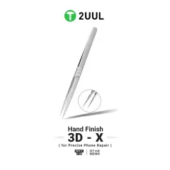 2UUL TW02 El İşçiliğiyle Üretilmiş 3D-X Süslü Desenli Telefon Tamir Cımbızı