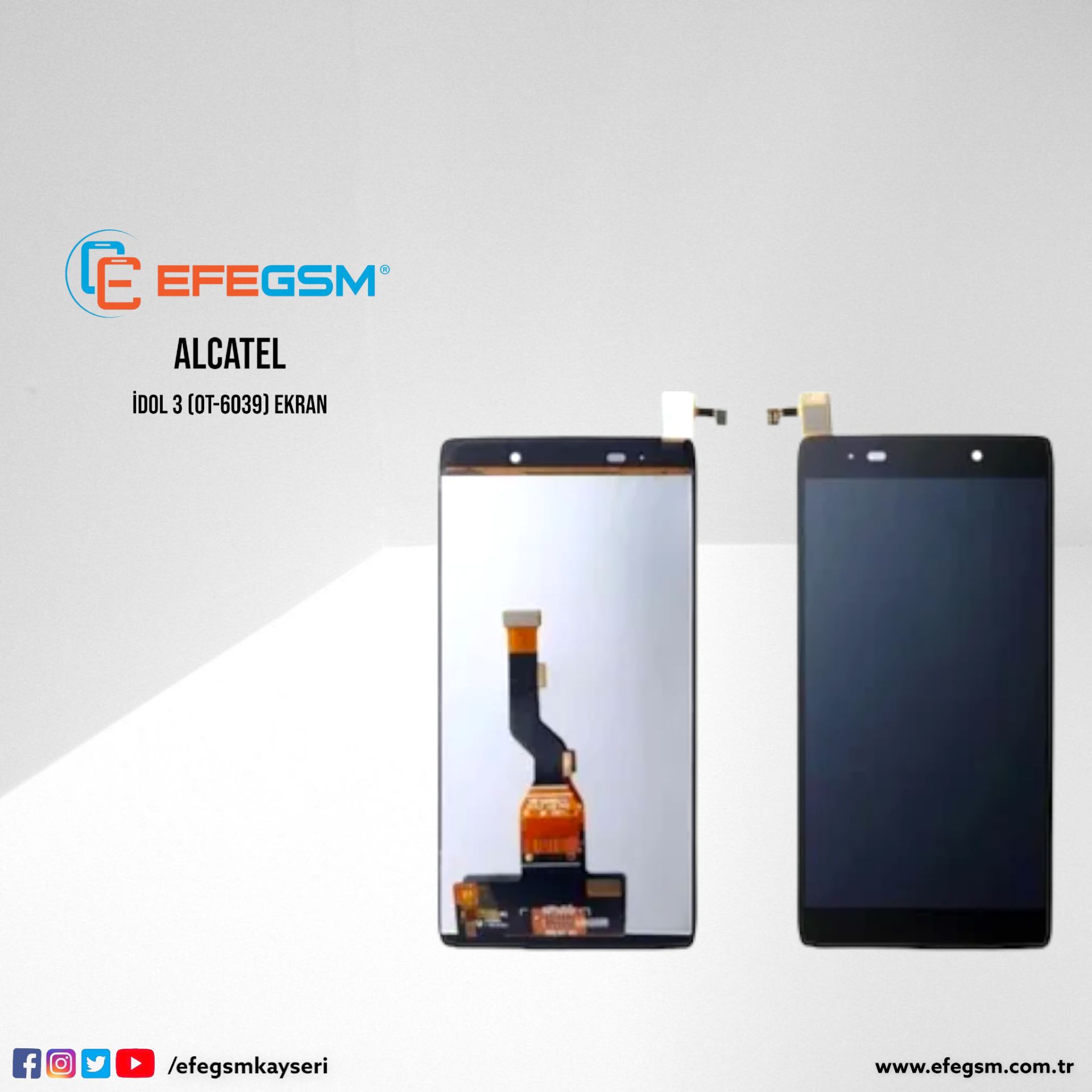 Alcatel OneTouch İdol 3 (OT-6039) Ekran