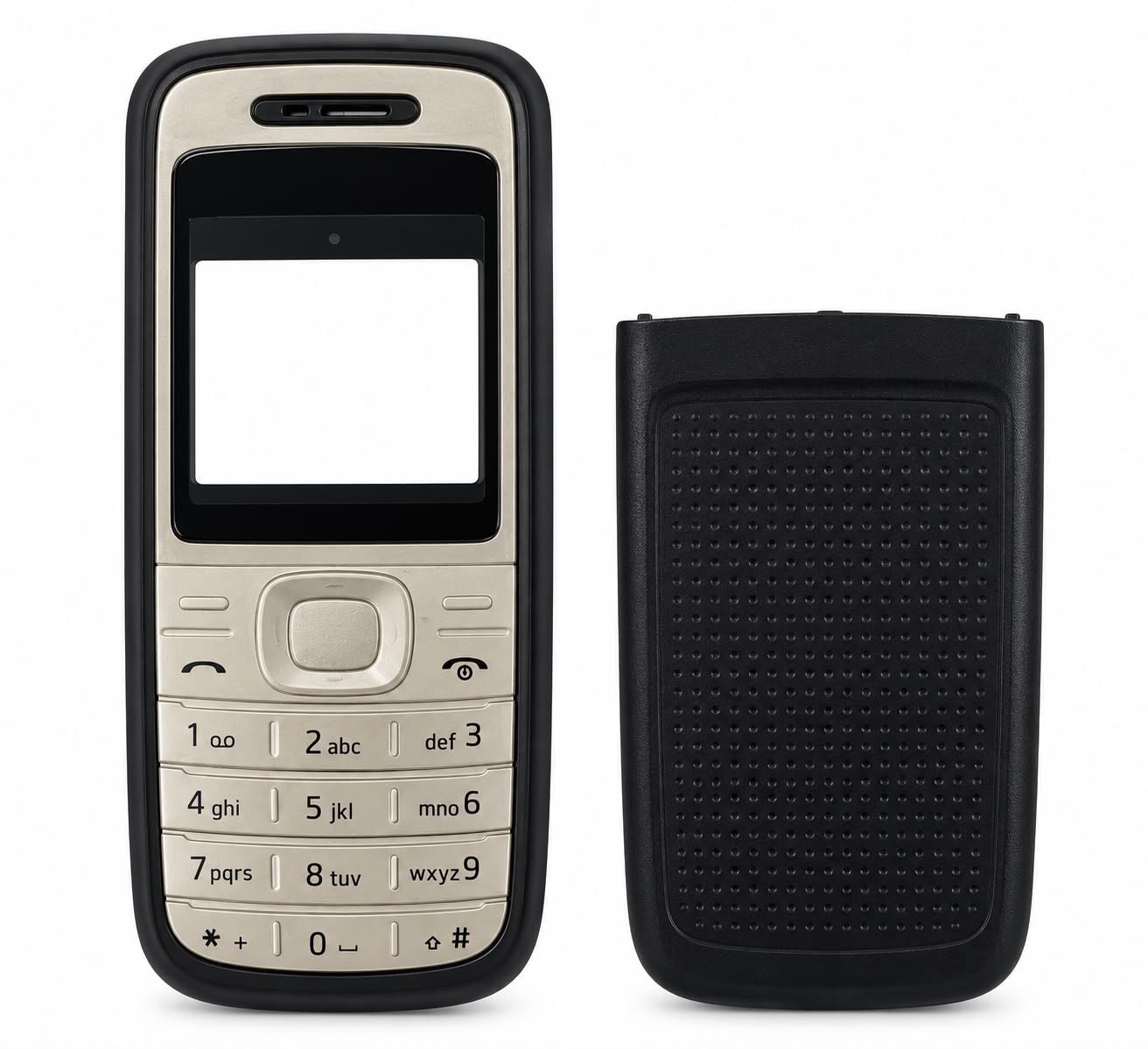 Nokia 1200 Kapak – Ön ve Arka Tuş Takımlı Değişim Kasası