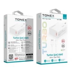 Tonex 4.0A 20W Type-c Şarj Aleti