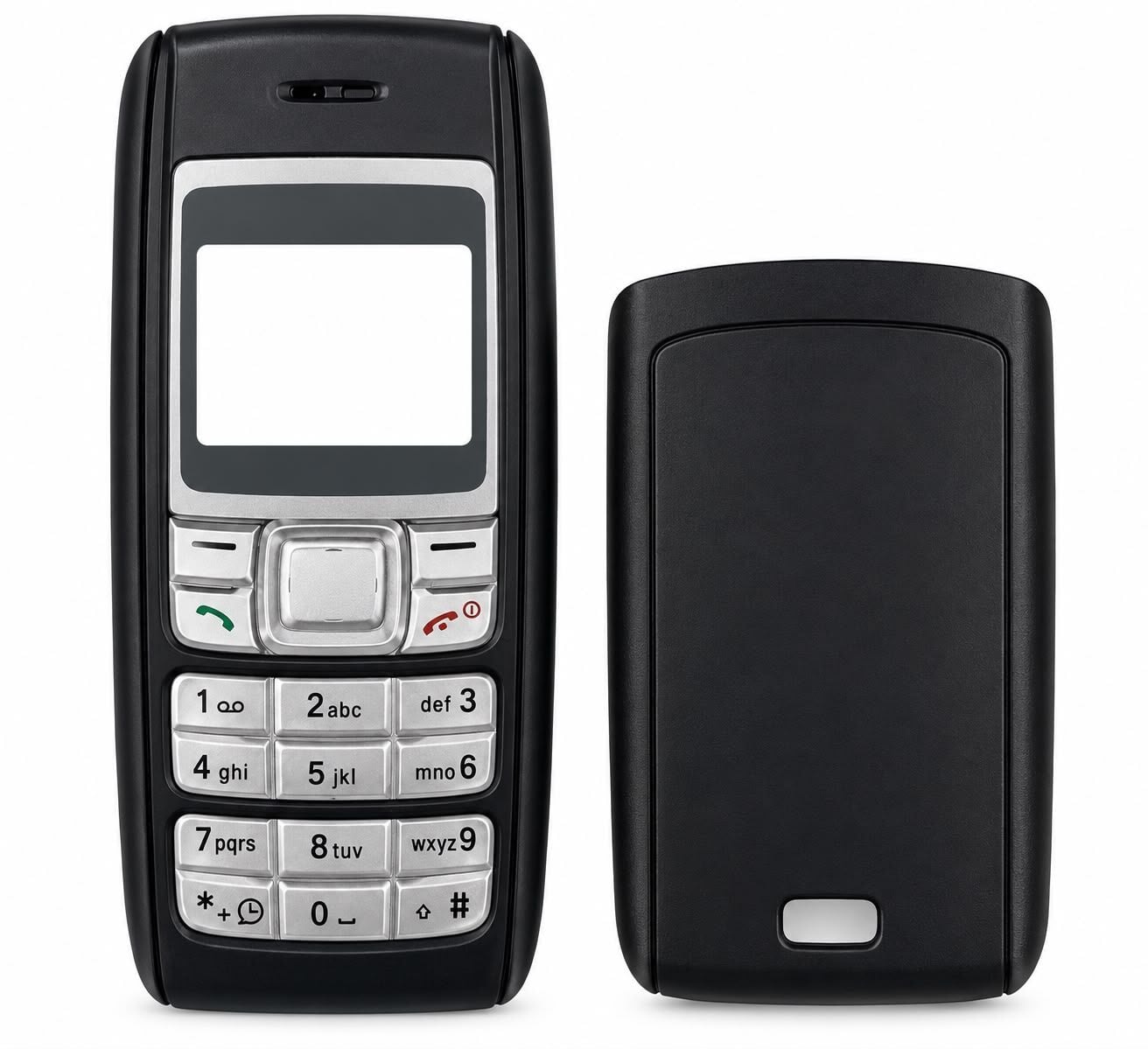 Nokia 1600 Kapak – Ön ve Arka Tuş Takımlı Değişim Kasası