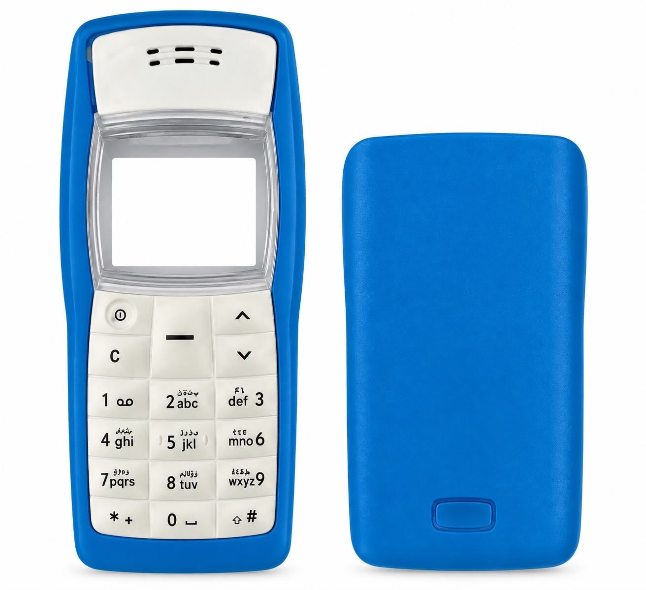 Nokia 1100 Kapak – Ön ve Arka Tuş Takımlı Değişim Kasası