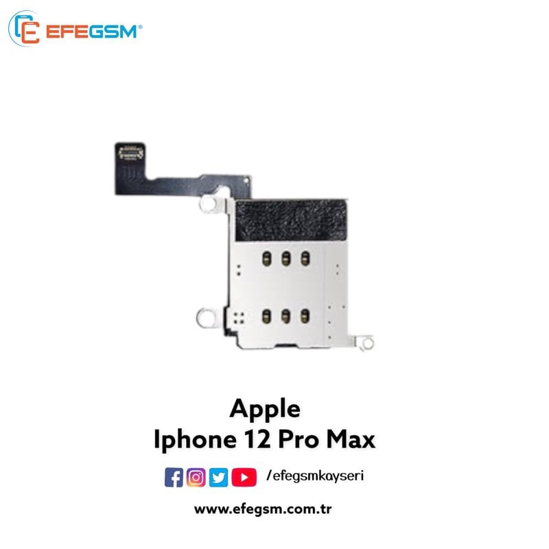Iphone 12 Pro Max Sim Yuvası