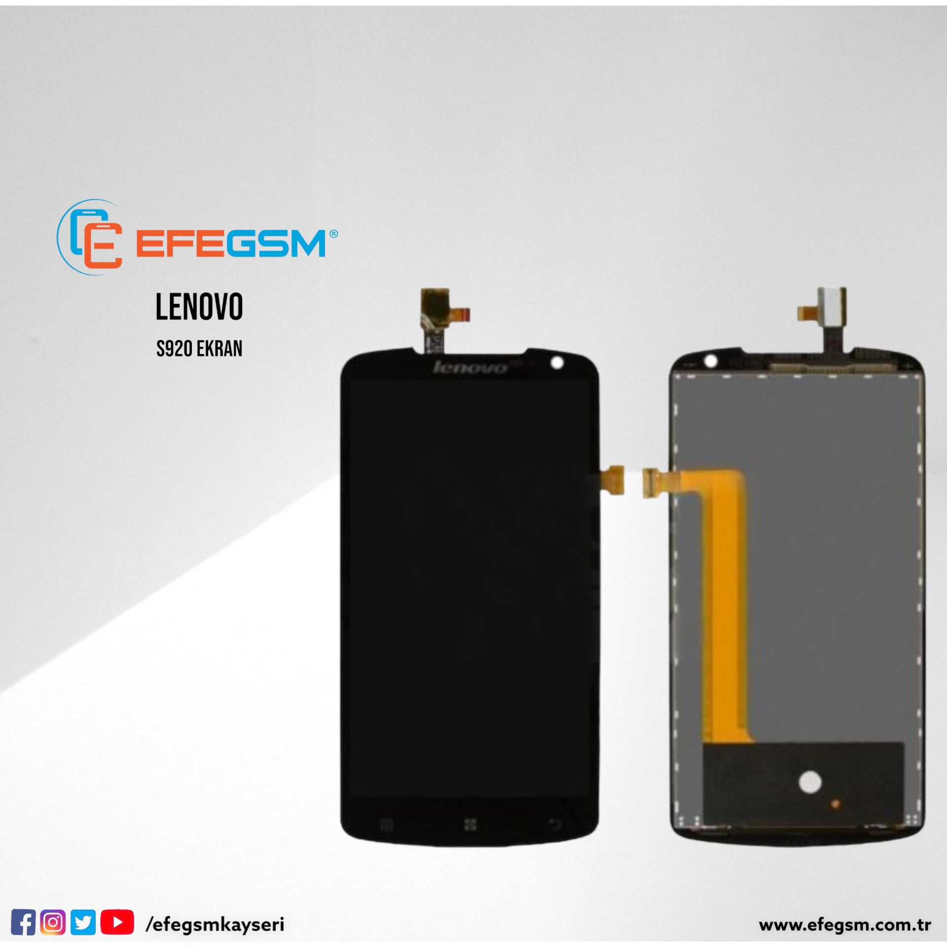 Lenovo S920 Ekran