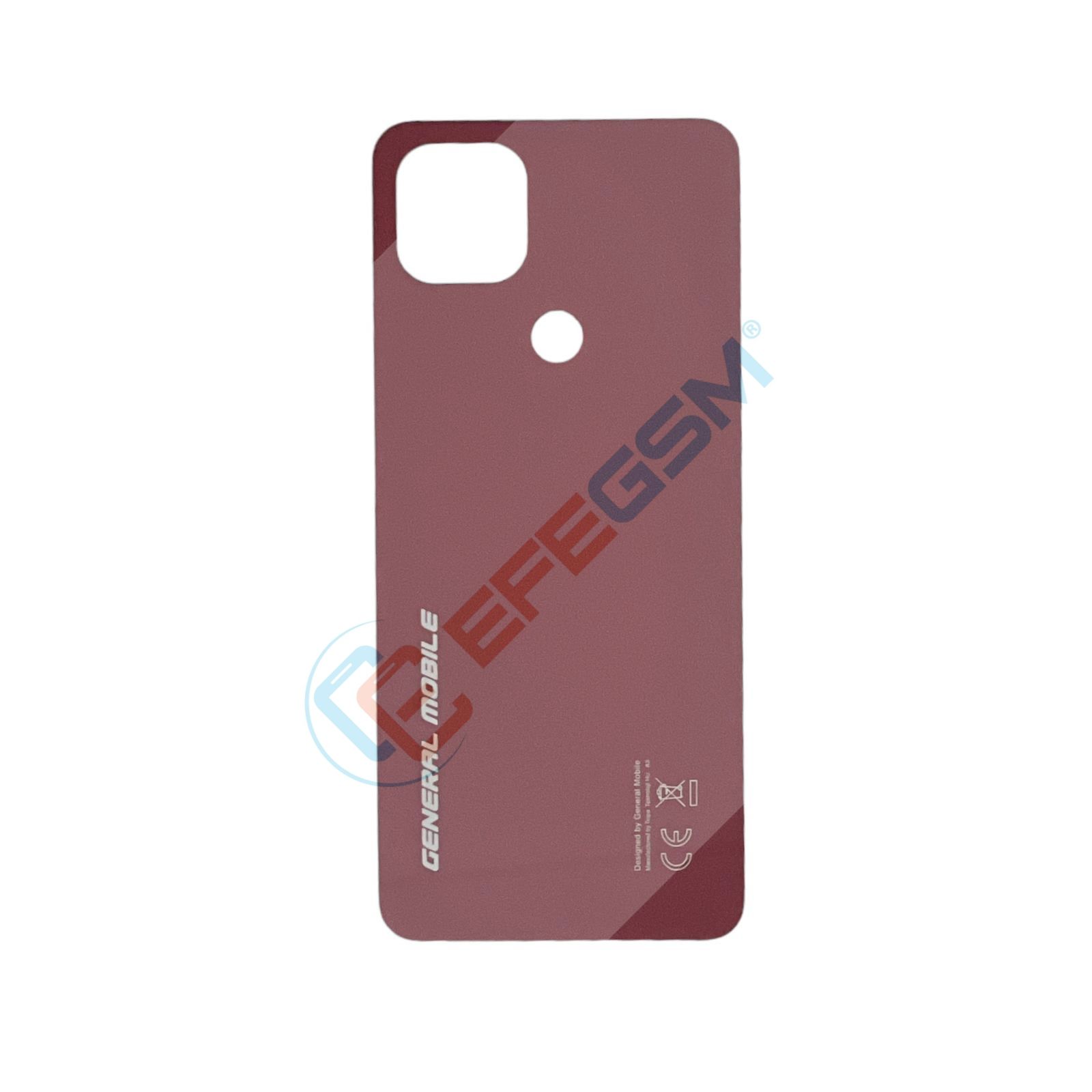 General Mobile GM22 Arka Kapak Kırmızı