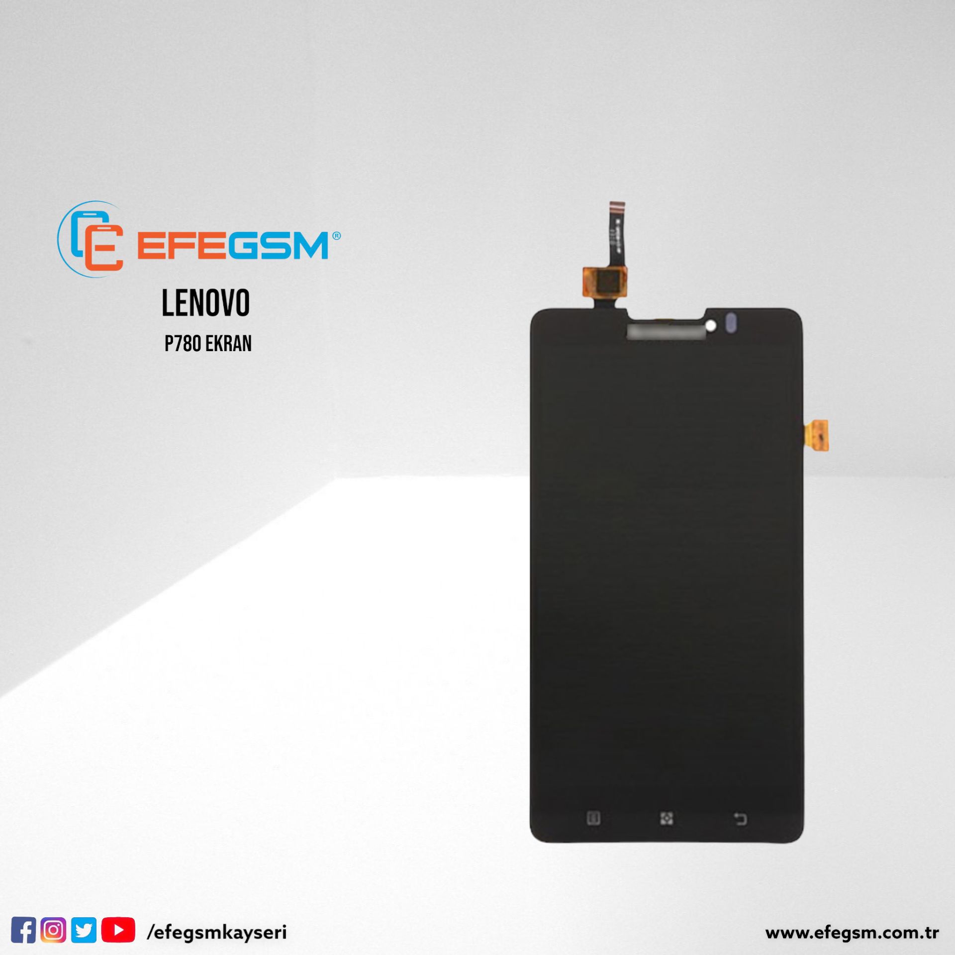 Lenovo P780 Ekran