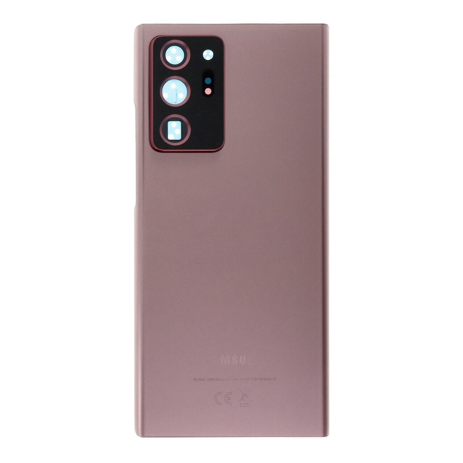 Samsung Galaxy Note 20 Ultra (N985F) Lensli Arka Kapak Gold