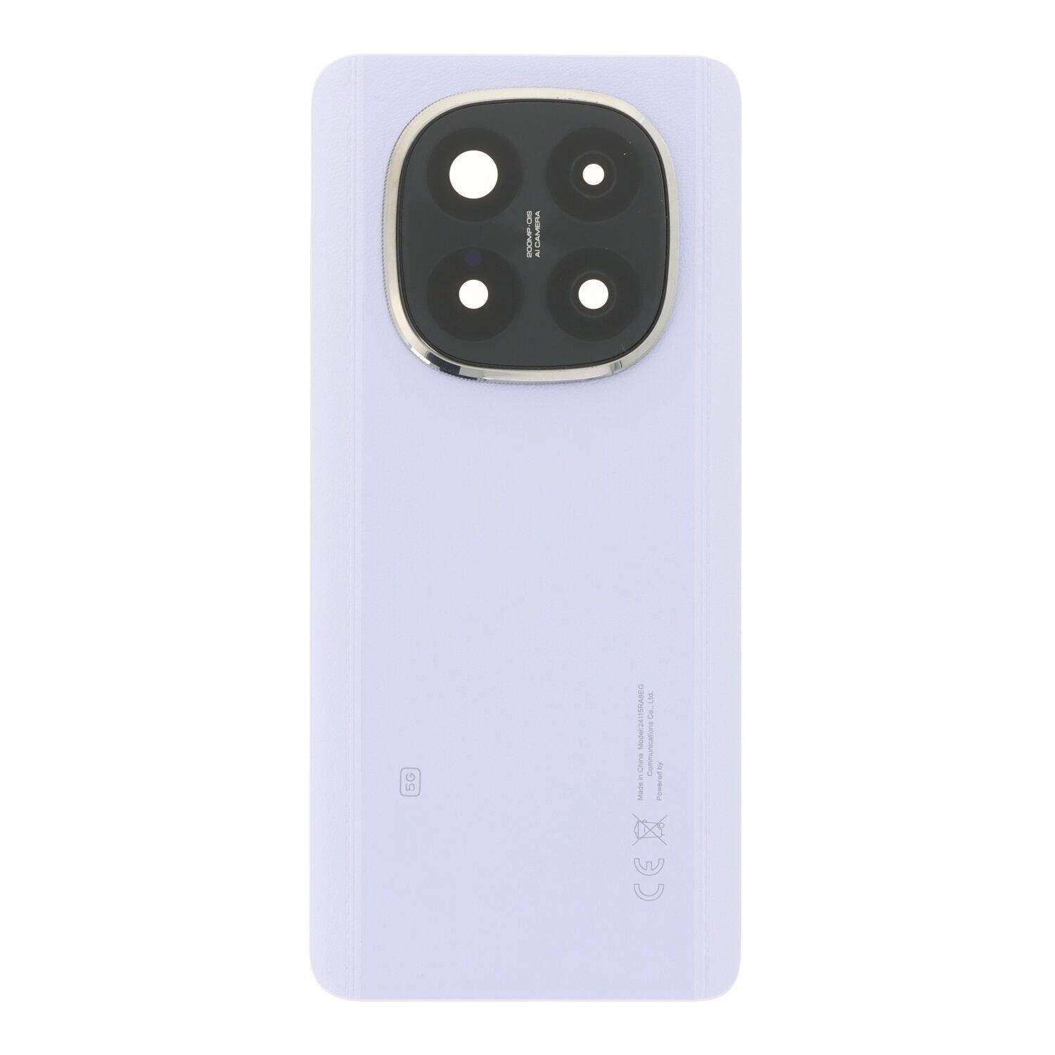 Xiaomi Redmi Note 14 Pro Plus+ Lensli Arka Kapak Beyaz