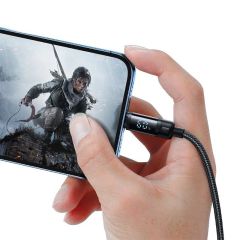 Mcdodo CA-5000 3A Dijital Ekranlı iPhone Şarj & Veri Aktarım Kablosu