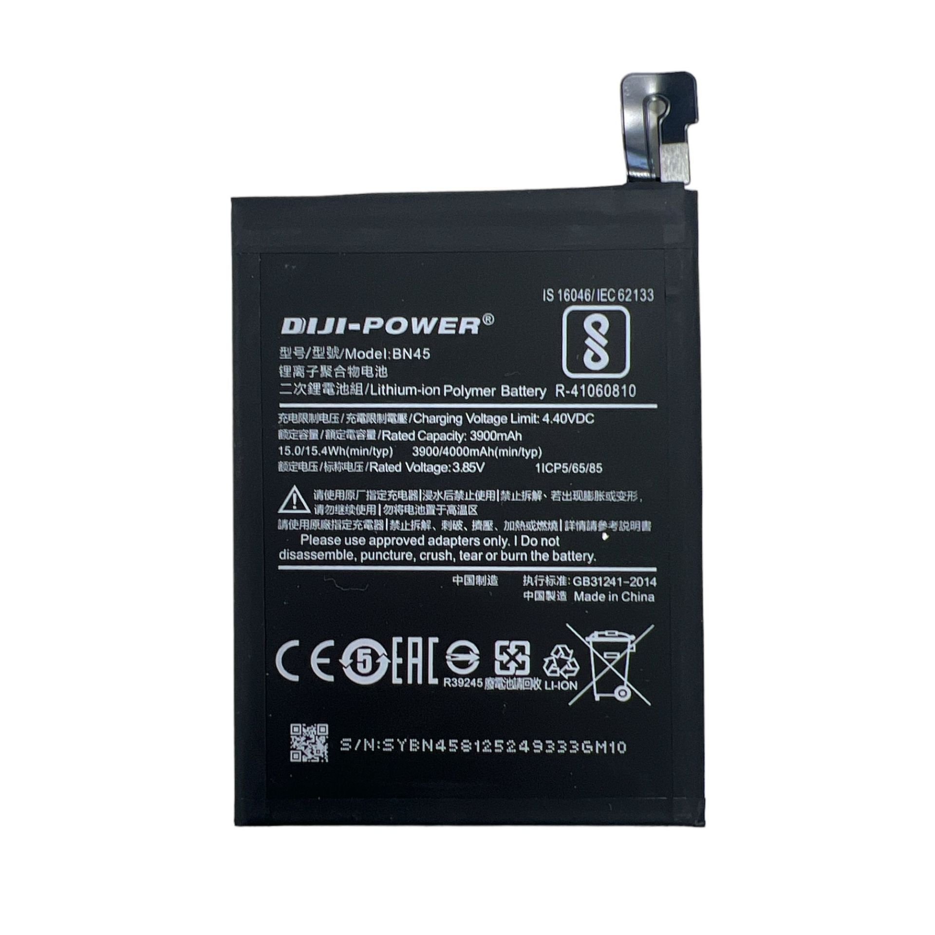Diji Power Mi Note 5 (BN45) 4000 mAh Batarya