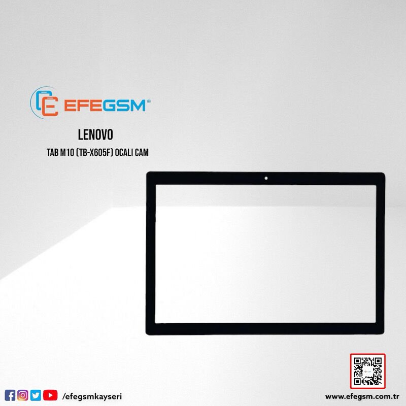 Lenovo Tab M10 (TB-X605F) Ocalı Cam
