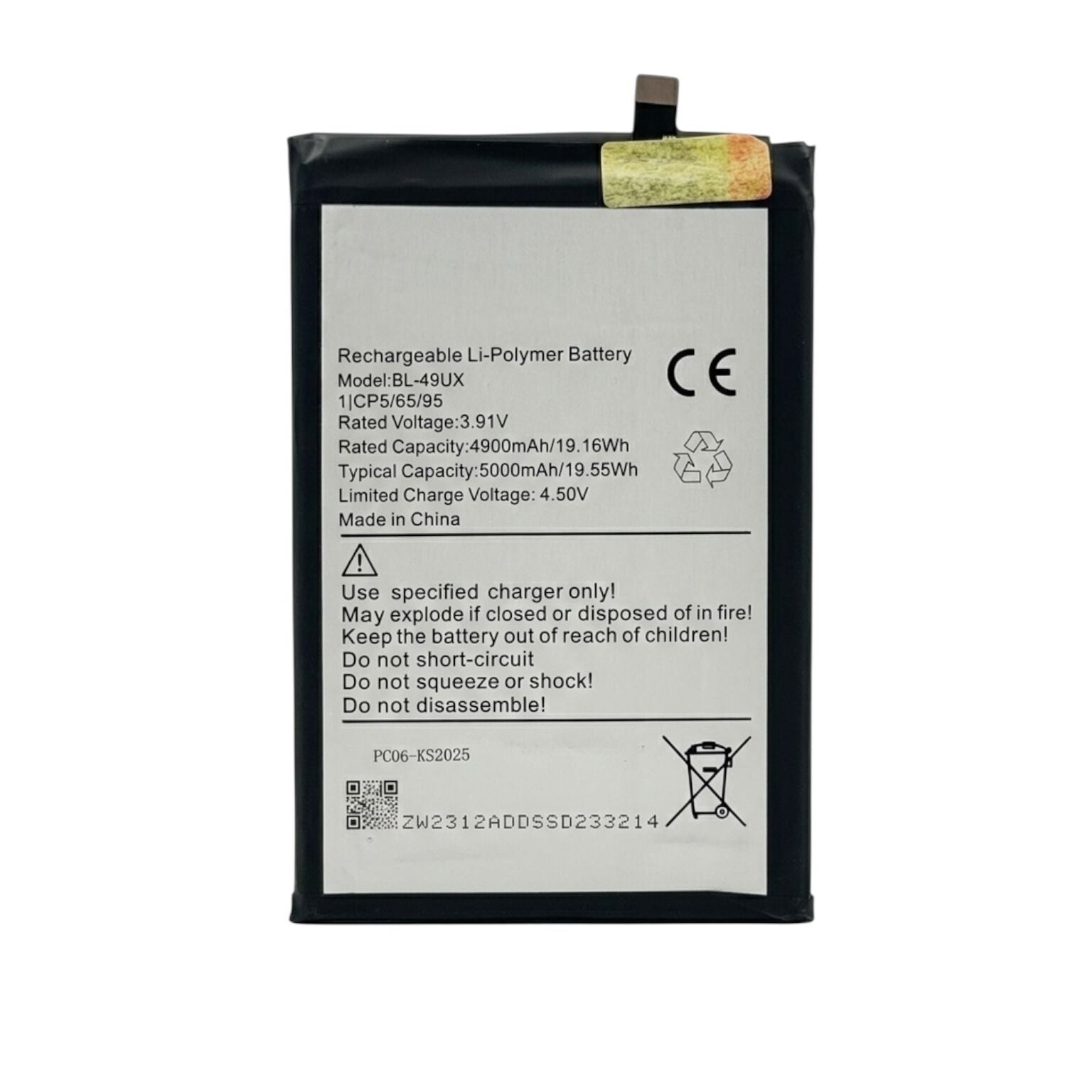 İnfinix Hot 50 Pro Plus (BL-49UX) Batarya