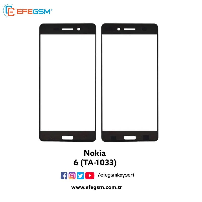 Nokia 6 (TA-1033) Ocalı Cam