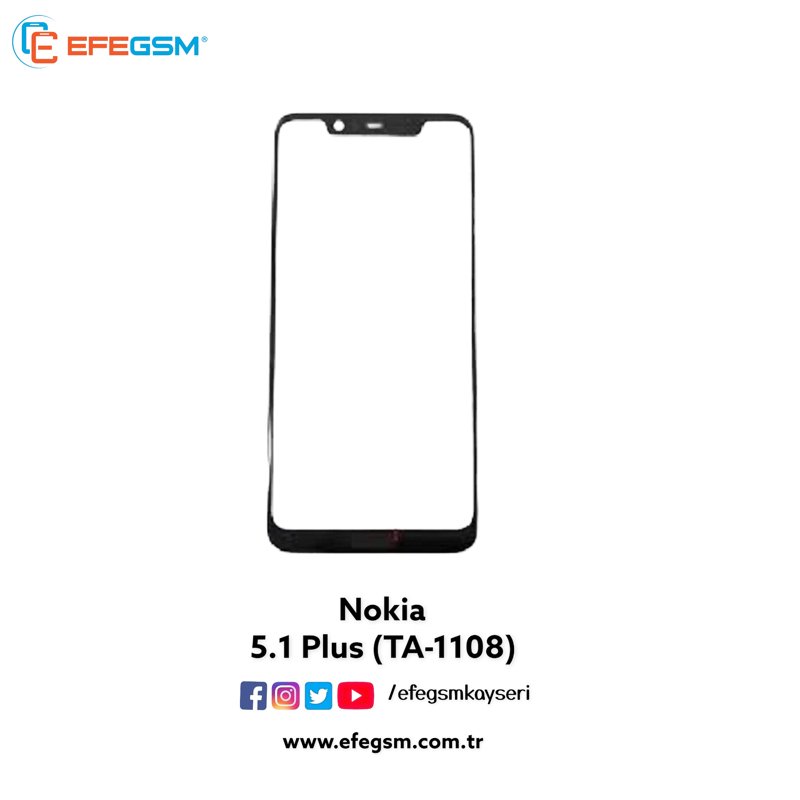 Nokia 5.1 Plus (TA-1108) Ocalı Cam