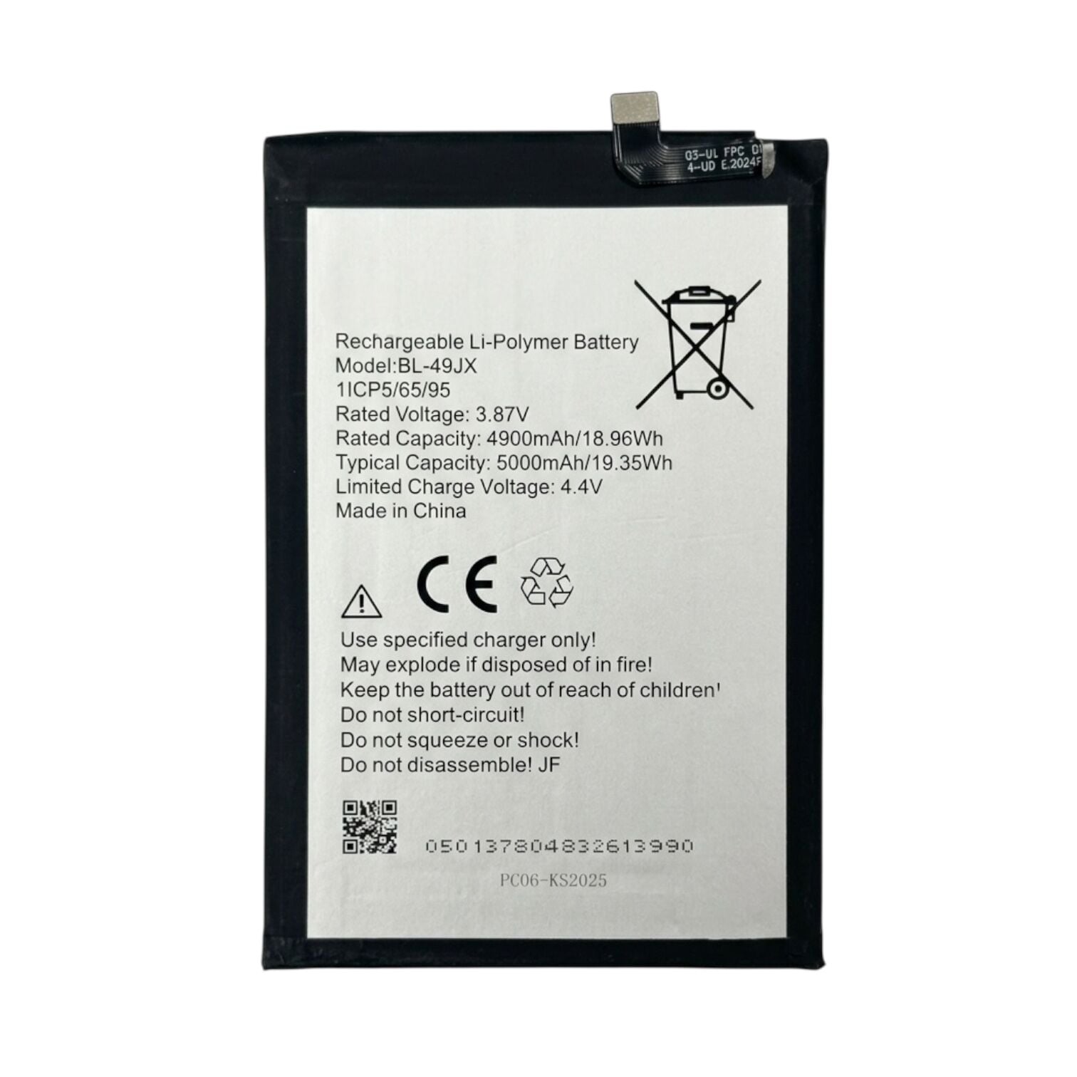 İnfinix Hot 50 Pro (BL-49JX) Batarya