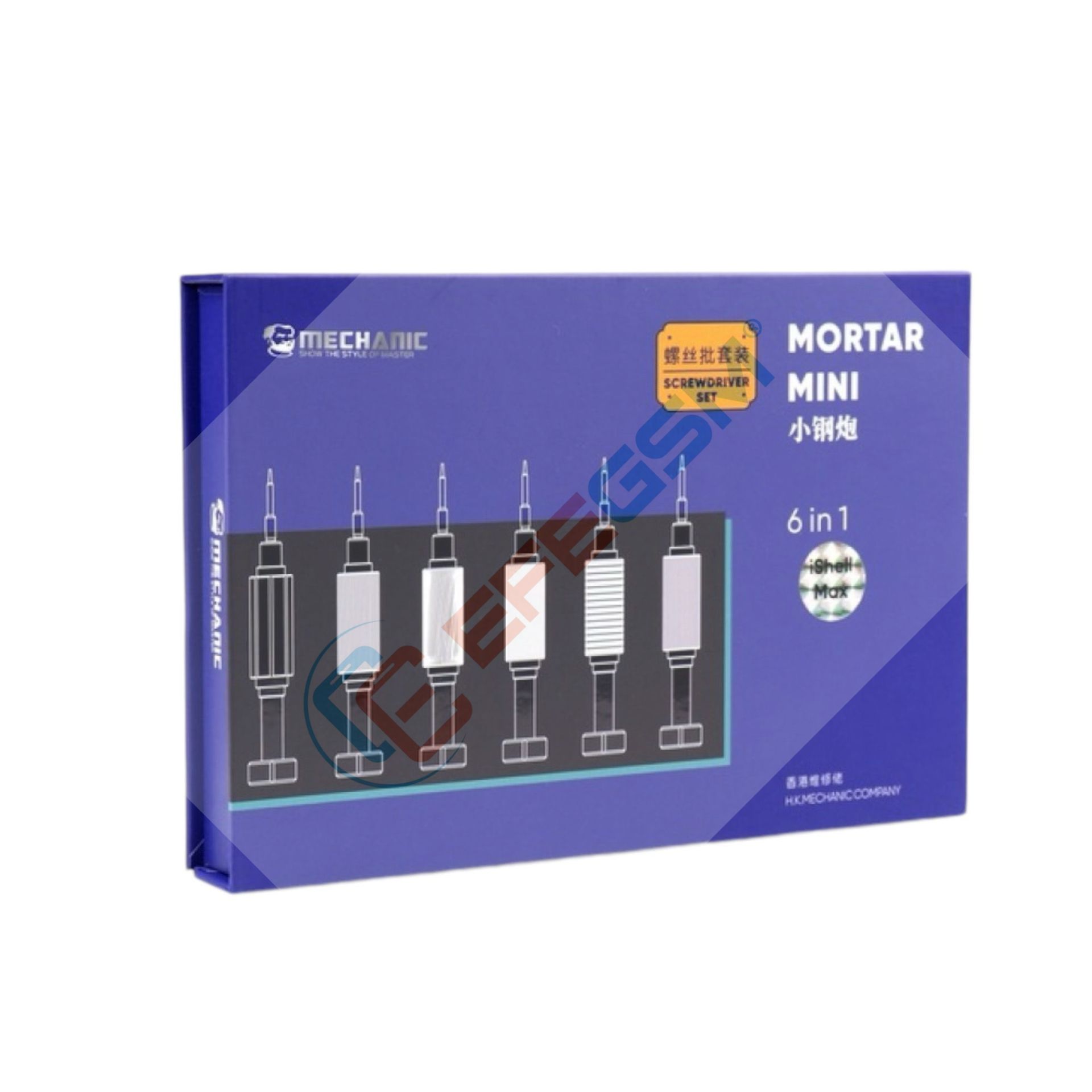 Mechanic Mortar Mini iShell Max 6in1 Tornavida Seti