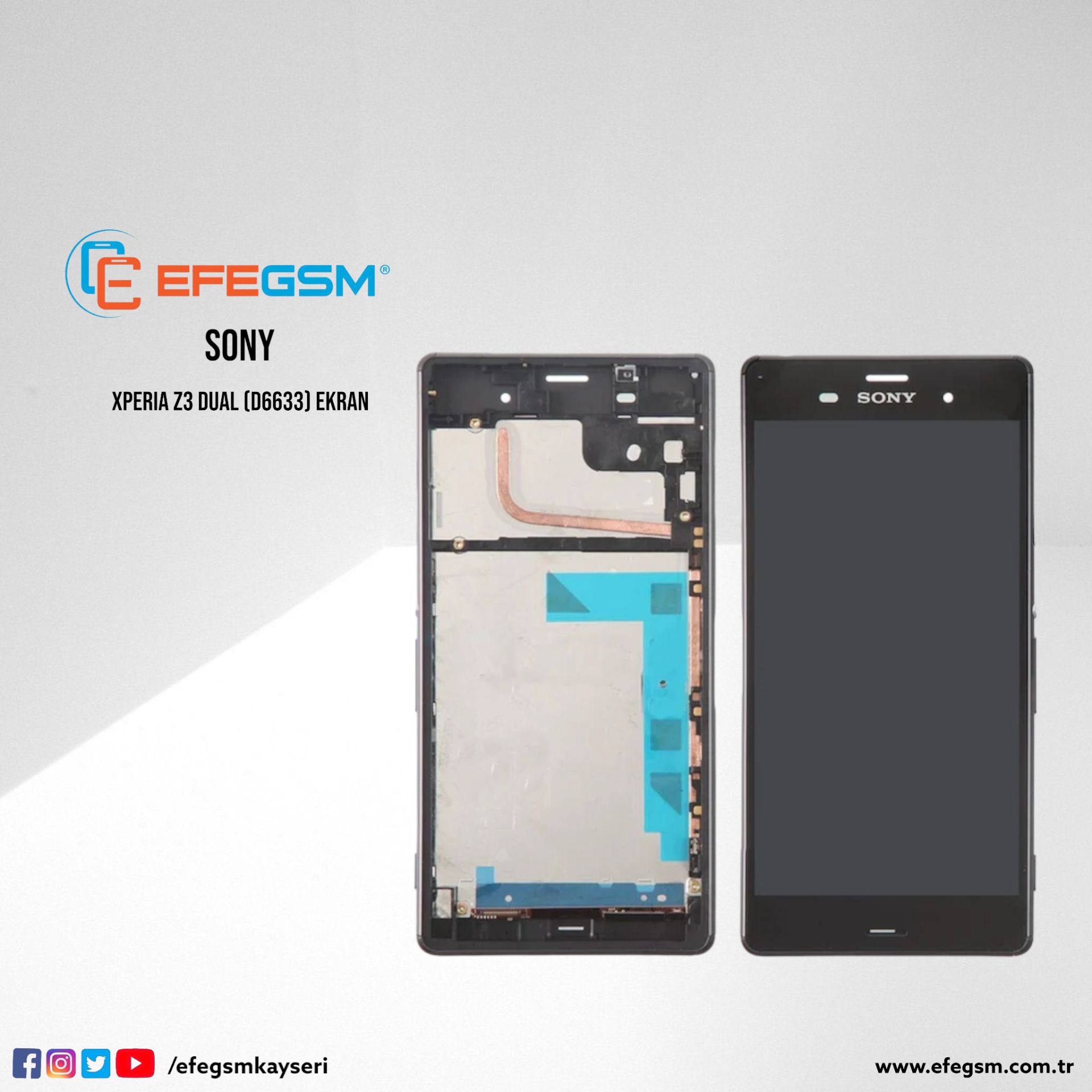 Sony Xperia Z3 Dual (D6633) Ekran