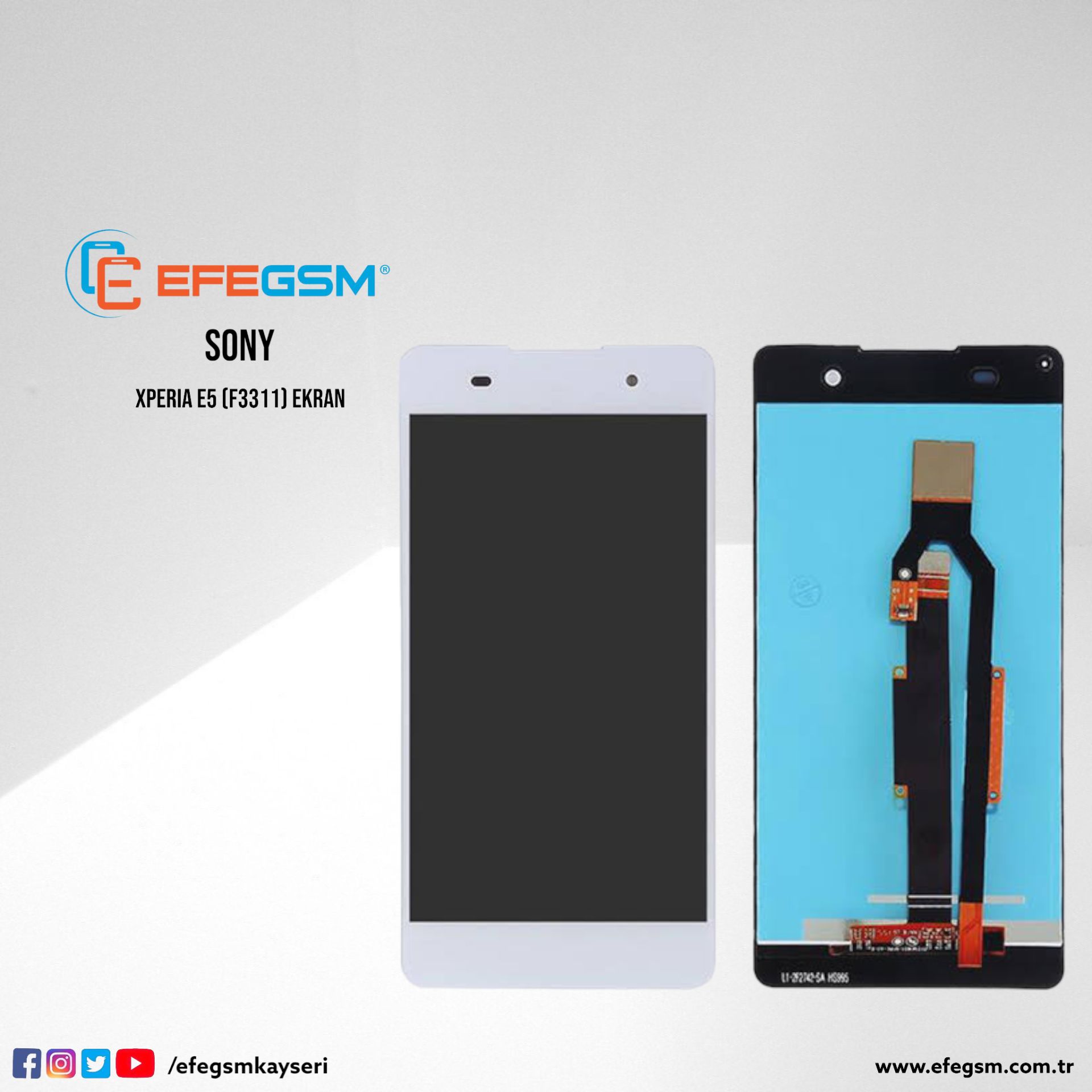 Sony Xperia E5 (F3311) Ekran