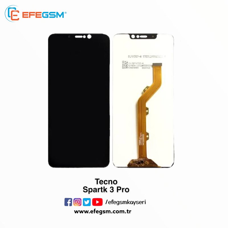 Tekno Spark 3 Pro Ekran