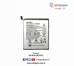 Lenovo K6 Note (BL270) Batarya