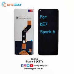 Tekno Spark 6 (KE7) Ekran