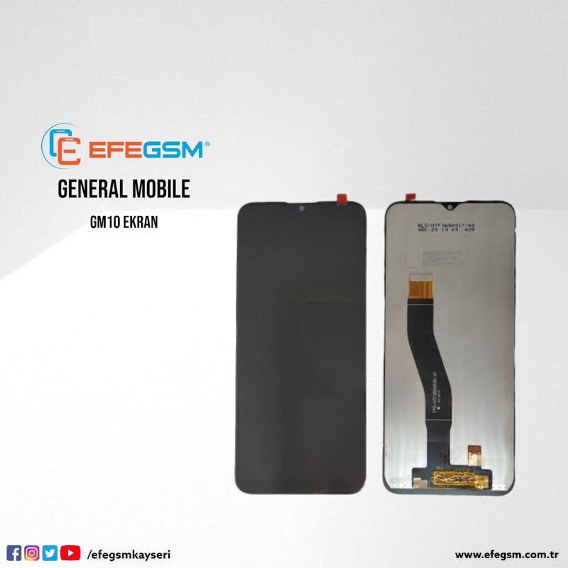 General Mobile GM20 Pro Ekran