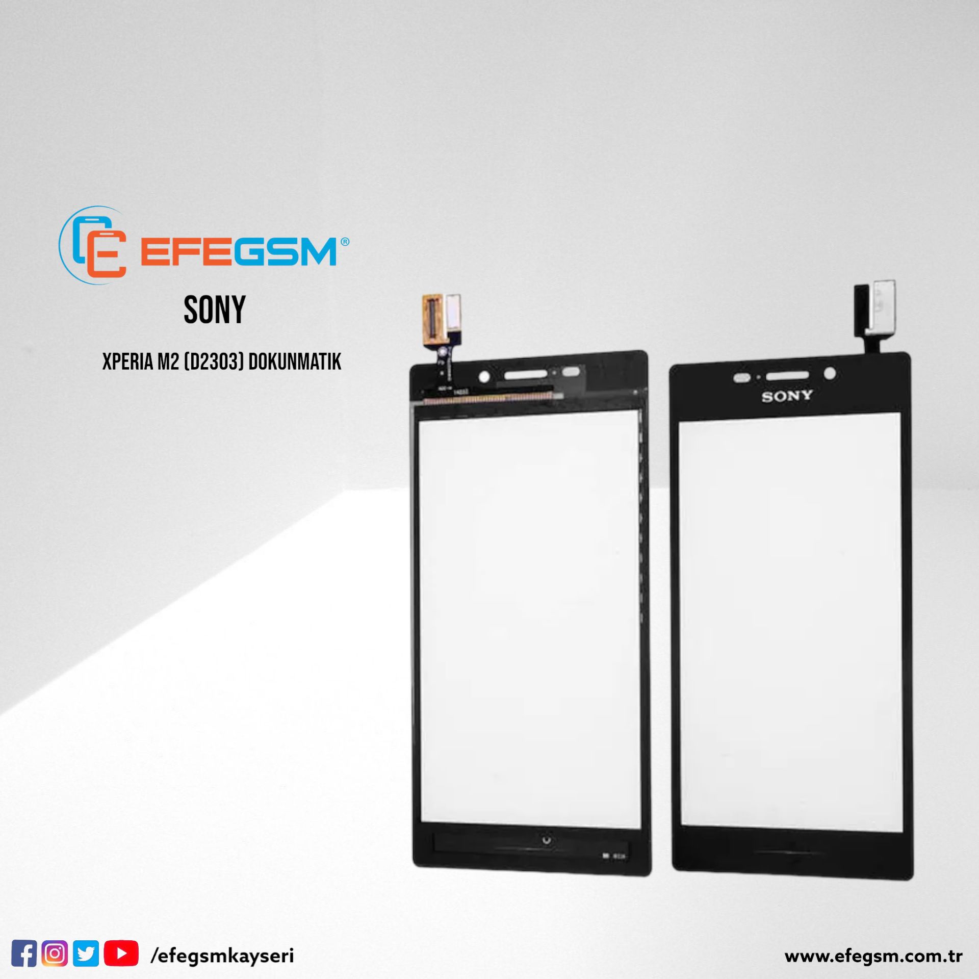 Sony Xperia M2 (D2303) Dokunmatik