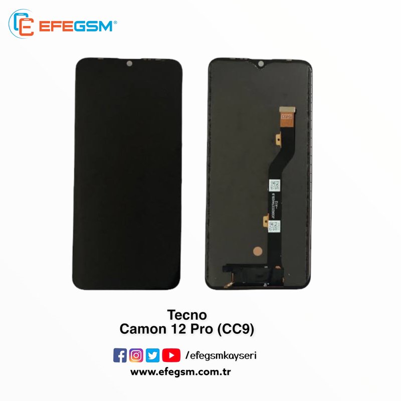 Tecno Camon 12 Pro (CC9) Ekran