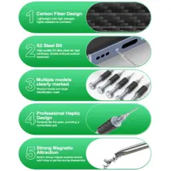 Relife RL-730A 5li Tornavida Set