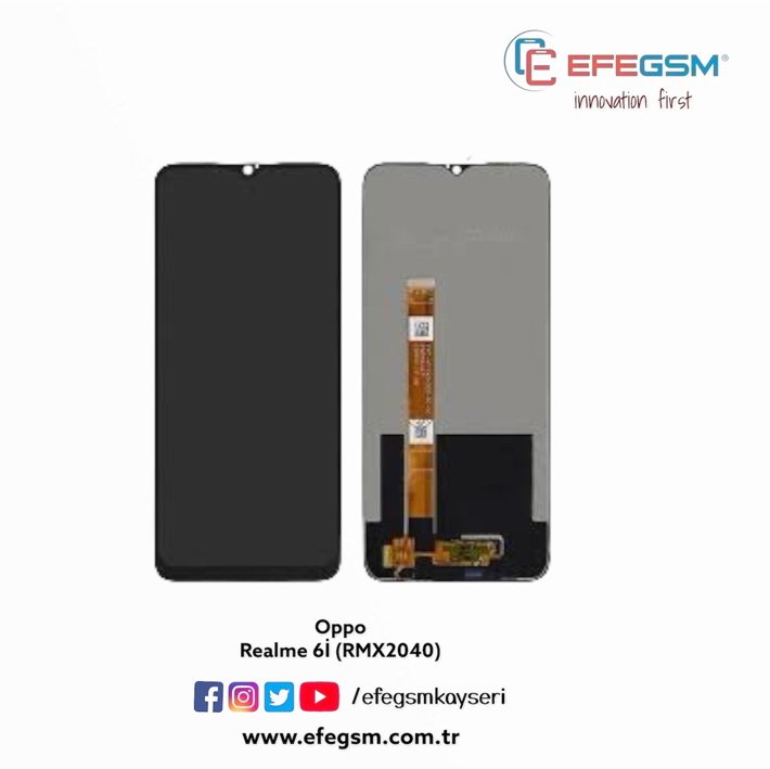 Oppo Realme 6i (RMX2040) Ekran