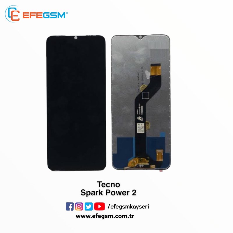 Tecno Spark Power 2 Ekran