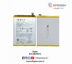 Oppo A15 (BLP817) Batarya