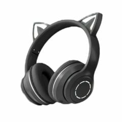 CAT ST-89M Kablosuz Kedili Kulaklık Mor