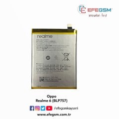 Oppo Realme 6 (BLP757) Batarya